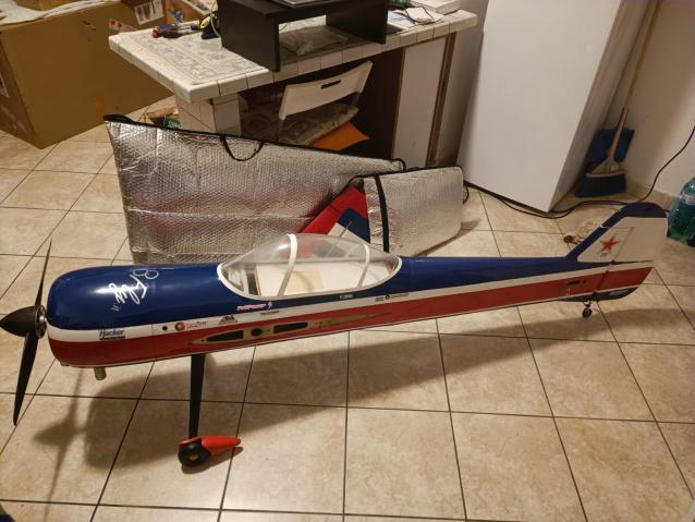 Vendo yak 55 apertura alare m 220 pronto al volo