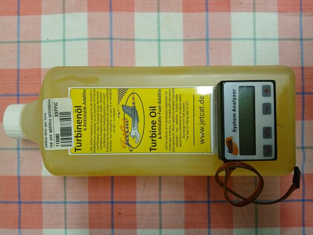 Visore jetsmunt+olio per turbine jetcat