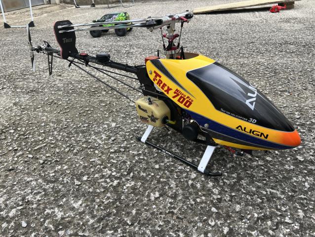 Rex700 a Turbina