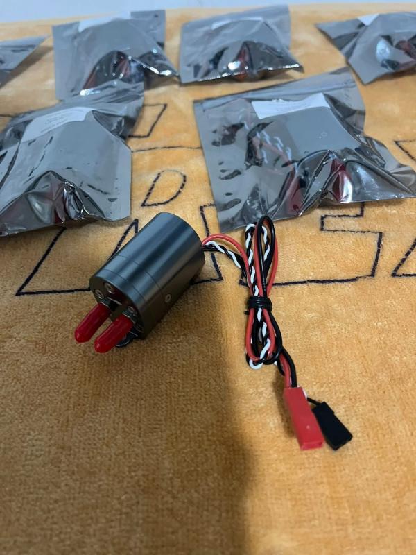 NUOVE POMPE FUMOGENO BRUSHLESS JP HOBBY - TEST VIDEO VISIBILE NELL' ANNUNCIO 