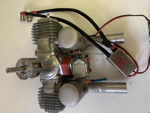 Desert Aircraft 120 cc. 