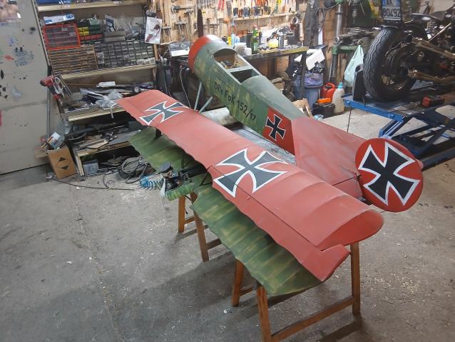 Vendo  splendida  riproduzione  dr1 della flayr 190cm a.a motore os 200 4t 