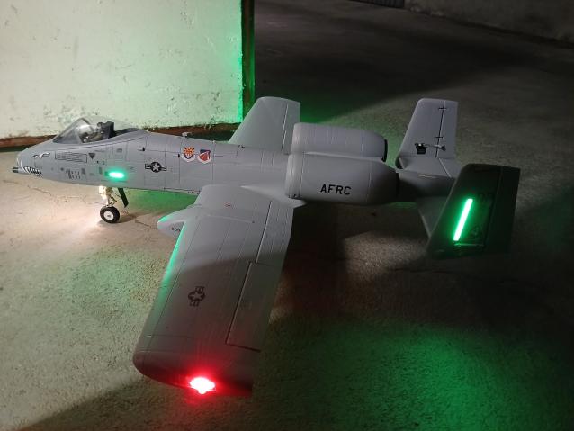 A-10 thunderbolt ll v3 twin 64mm 6s  freewing 