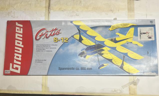 Pitts S-12 - Biplano elettrico light da assemblare 