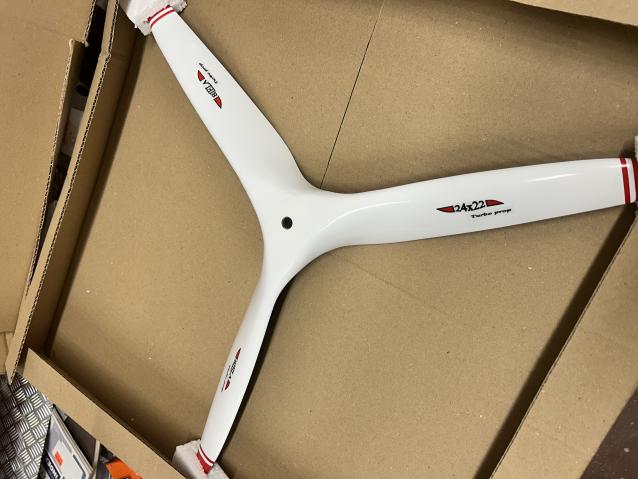 Elica Tripala Biela 24/22 per Jetcat spt 10