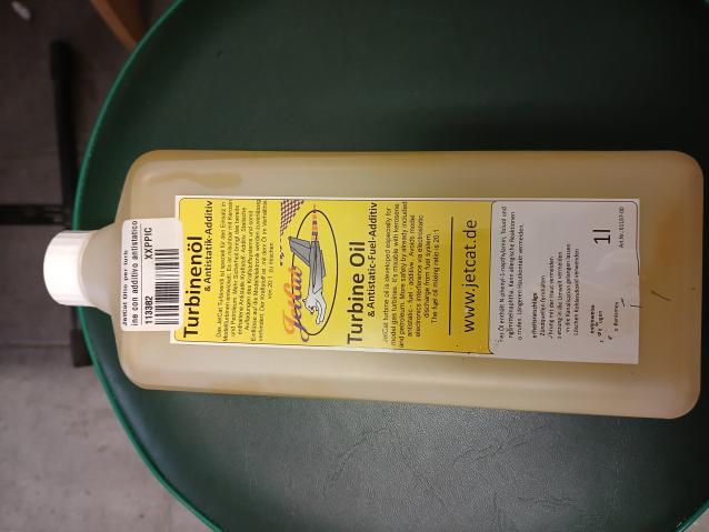 Olio jetcat per turbine 