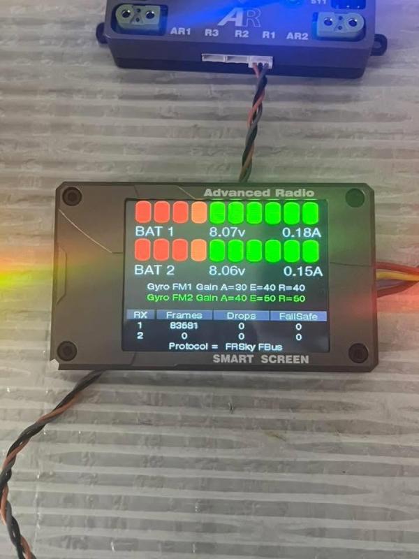 CENTRALINA GIROSCOPICA AR SF20 PRO PER JET E AEROMODELLI CON SUPPORTO ANCHE VETTORIALE